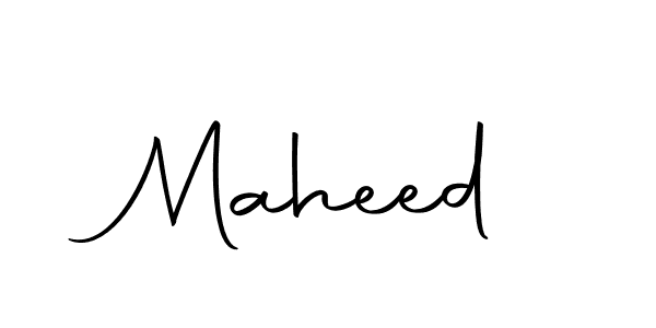 How to make Maheed name signature. Use Autography-DOLnW style for creating short signs online. This is the latest handwritten sign. Maheed signature style 10 images and pictures png