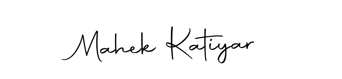 You should practise on your own different ways (Autography-DOLnW) to write your name (Mahek Katiyar) in signature. don't let someone else do it for you. Mahek Katiyar signature style 10 images and pictures png