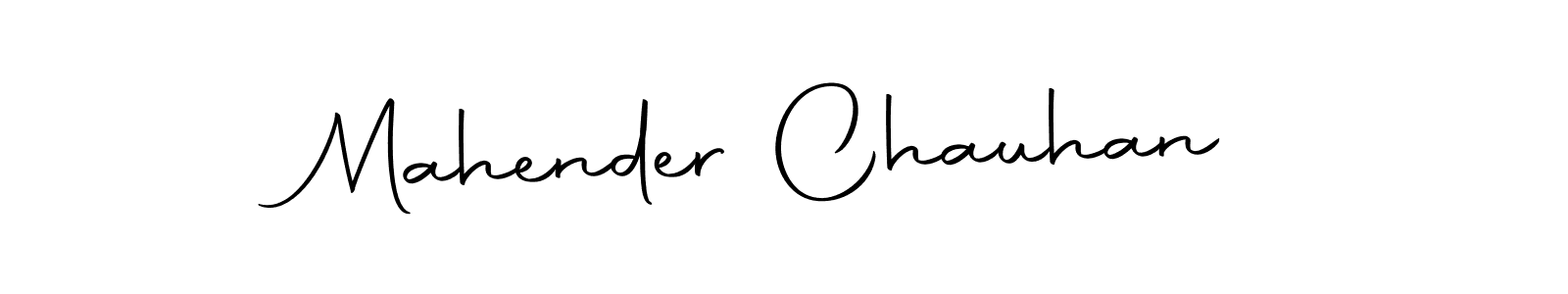 How to make Mahender Chauhan signature? Autography-DOLnW is a professional autograph style. Create handwritten signature for Mahender Chauhan name. Mahender Chauhan signature style 10 images and pictures png