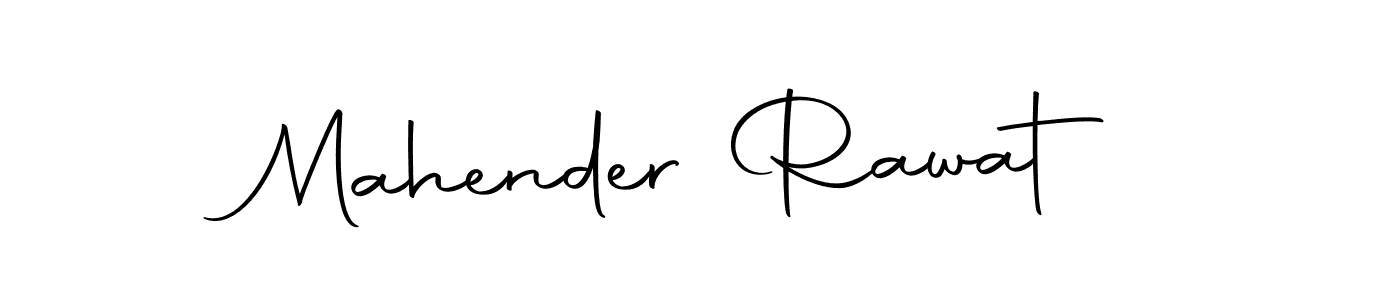 Create a beautiful signature design for name Mahender Rawat. With this signature (Autography-DOLnW) fonts, you can make a handwritten signature for free. Mahender Rawat signature style 10 images and pictures png