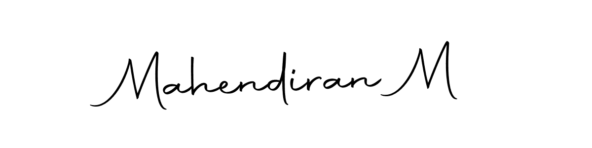 if you are searching for the best signature style for your name Mahendiran M. so please give up your signature search. here we have designed multiple signature styles  using Autography-DOLnW. Mahendiran M signature style 10 images and pictures png