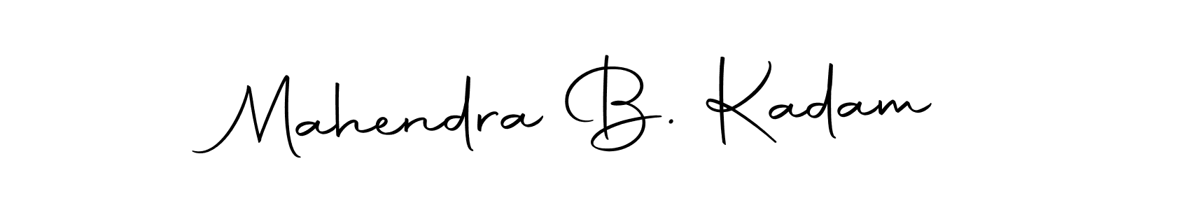 Also we have Mahendra B. Kadam name is the best signature style. Create professional handwritten signature collection using Autography-DOLnW autograph style. Mahendra B. Kadam signature style 10 images and pictures png