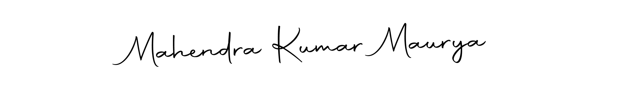Make a beautiful signature design for name Mahendra Kumar Maurya. With this signature (Autography-DOLnW) style, you can create a handwritten signature for free. Mahendra Kumar Maurya signature style 10 images and pictures png