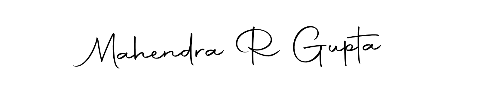 Design your own signature with our free online signature maker. With this signature software, you can create a handwritten (Autography-DOLnW) signature for name Mahendra R Gupta. Mahendra R Gupta signature style 10 images and pictures png