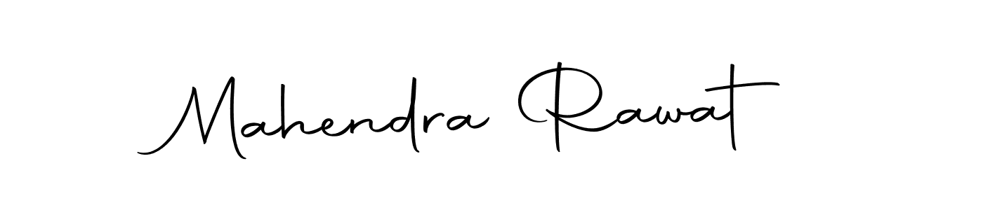 How to make Mahendra Rawat name signature. Use Autography-DOLnW style for creating short signs online. This is the latest handwritten sign. Mahendra Rawat signature style 10 images and pictures png