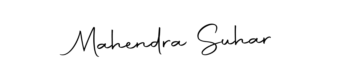 How to make Mahendra Suhar signature? Autography-DOLnW is a professional autograph style. Create handwritten signature for Mahendra Suhar name. Mahendra Suhar signature style 10 images and pictures png