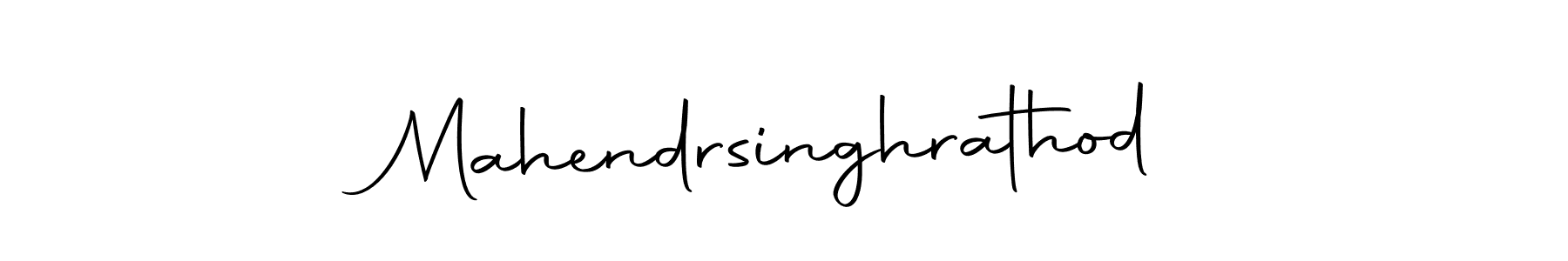 Make a short Mahendrsinghrathod signature style. Manage your documents anywhere anytime using Autography-DOLnW. Create and add eSignatures, submit forms, share and send files easily. Mahendrsinghrathod signature style 10 images and pictures png