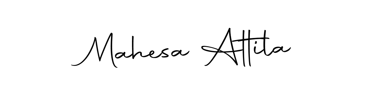 How to make Mahesa Attila signature? Autography-DOLnW is a professional autograph style. Create handwritten signature for Mahesa Attila name. Mahesa Attila signature style 10 images and pictures png