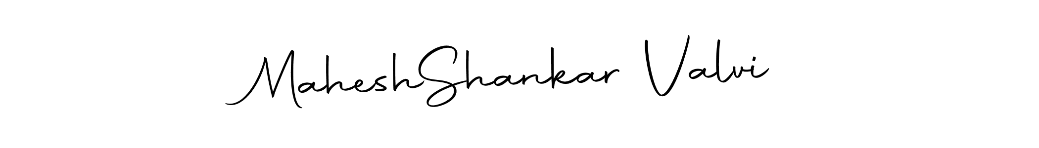 Make a beautiful signature design for name Mahesh  Shankar Valvi. With this signature (Autography-DOLnW) style, you can create a handwritten signature for free. Mahesh  Shankar Valvi signature style 10 images and pictures png