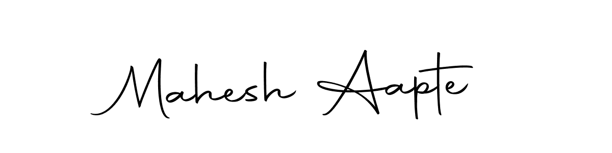 Similarly Autography-DOLnW is the best handwritten signature design. Signature creator online .You can use it as an online autograph creator for name Mahesh Aapte. Mahesh Aapte signature style 10 images and pictures png