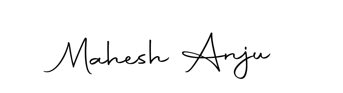 Create a beautiful signature design for name Mahesh Anju. With this signature (Autography-DOLnW) fonts, you can make a handwritten signature for free. Mahesh Anju signature style 10 images and pictures png