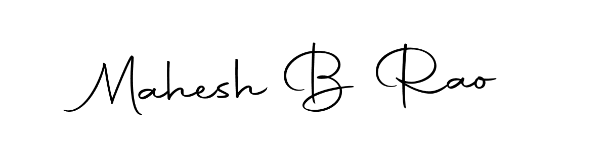 Create a beautiful signature design for name Mahesh B Rao. With this signature (Autography-DOLnW) fonts, you can make a handwritten signature for free. Mahesh B Rao signature style 10 images and pictures png