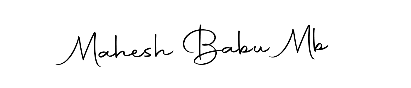 Autography-DOLnW is a professional signature style that is perfect for those who want to add a touch of class to their signature. It is also a great choice for those who want to make their signature more unique. Get Mahesh Babu Mb name to fancy signature for free. Mahesh Babu Mb signature style 10 images and pictures png