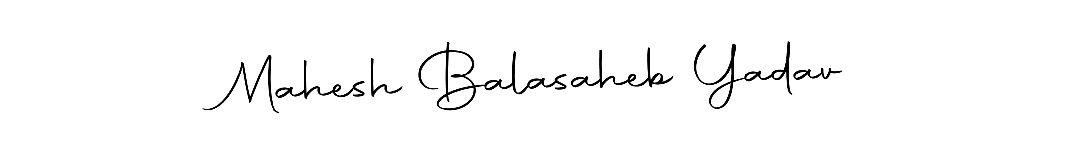 Design your own signature with our free online signature maker. With this signature software, you can create a handwritten (Autography-DOLnW) signature for name Mahesh Balasaheb Yadav. Mahesh Balasaheb Yadav signature style 10 images and pictures png