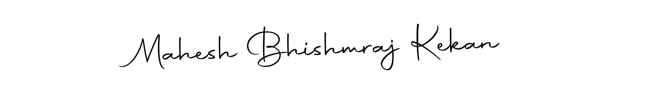 Use a signature maker to create a handwritten signature online. With this signature software, you can design (Autography-DOLnW) your own signature for name Mahesh Bhishmraj Kekan. Mahesh Bhishmraj Kekan signature style 10 images and pictures png