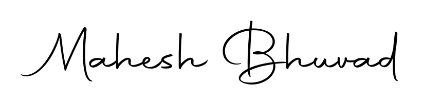 Mahesh Bhuvad stylish signature style. Best Handwritten Sign (Autography-DOLnW) for my name. Handwritten Signature Collection Ideas for my name Mahesh Bhuvad. Mahesh Bhuvad signature style 10 images and pictures png