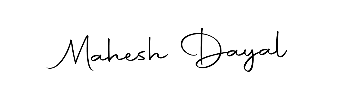 The best way (Autography-DOLnW) to make a short signature is to pick only two or three words in your name. The name Mahesh Dayal include a total of six letters. For converting this name. Mahesh Dayal signature style 10 images and pictures png