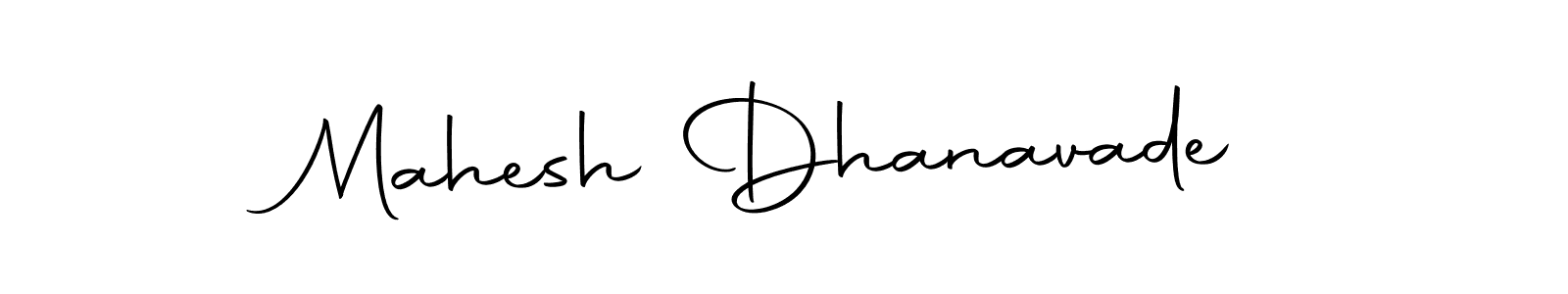 Use a signature maker to create a handwritten signature online. With this signature software, you can design (Autography-DOLnW) your own signature for name Mahesh Dhanavade. Mahesh Dhanavade signature style 10 images and pictures png