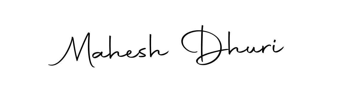 Mahesh Dhuri stylish signature style. Best Handwritten Sign (Autography-DOLnW) for my name. Handwritten Signature Collection Ideas for my name Mahesh Dhuri. Mahesh Dhuri signature style 10 images and pictures png