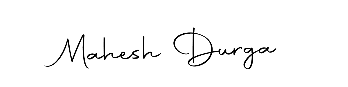 Design your own signature with our free online signature maker. With this signature software, you can create a handwritten (Autography-DOLnW) signature for name Mahesh Durga. Mahesh Durga signature style 10 images and pictures png