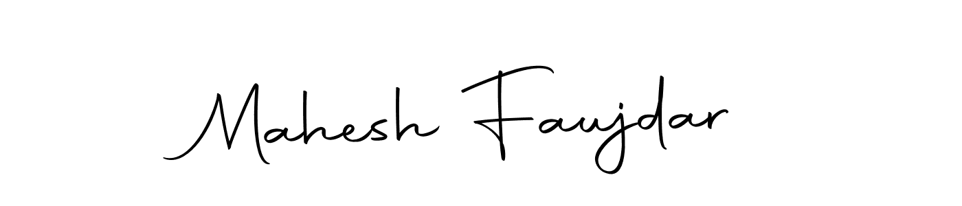 You can use this online signature creator to create a handwritten signature for the name Mahesh Faujdar. This is the best online autograph maker. Mahesh Faujdar signature style 10 images and pictures png