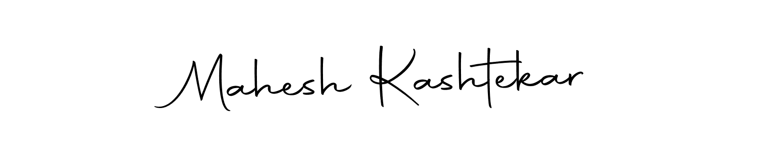 How to make Mahesh Kashtekar name signature. Use Autography-DOLnW style for creating short signs online. This is the latest handwritten sign. Mahesh Kashtekar signature style 10 images and pictures png