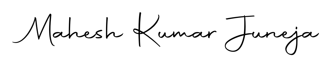 The Autography-DOLnW font transforms the name Mahesh Kumar Juneja into an executive sign with sharp precision and distinguished character. Mahesh Kumar Juneja signature style 10 images and pictures png