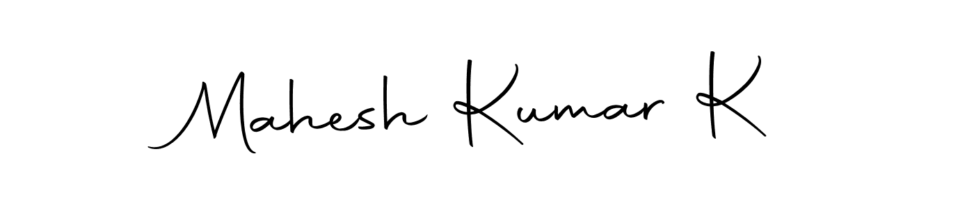 It looks lik you need a new signature style for name Mahesh Kumar K. Design unique handwritten (Autography-DOLnW) signature with our free signature maker in just a few clicks. Mahesh Kumar K signature style 10 images and pictures png