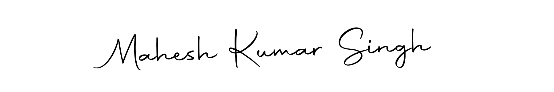 Make a beautiful signature design for name Mahesh Kumar Singh. With this signature (Autography-DOLnW) style, you can create a handwritten signature for free. Mahesh Kumar Singh signature style 10 images and pictures png