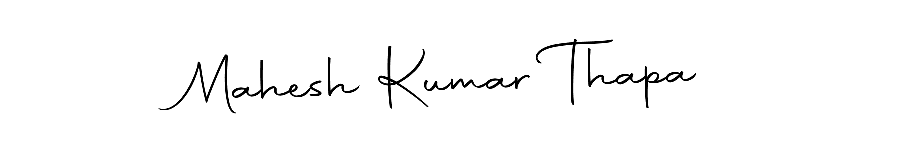 Use a signature maker to create a handwritten signature online. With this signature software, you can design (Autography-DOLnW) your own signature for name Mahesh Kumar Thapa. Mahesh Kumar Thapa signature style 10 images and pictures png