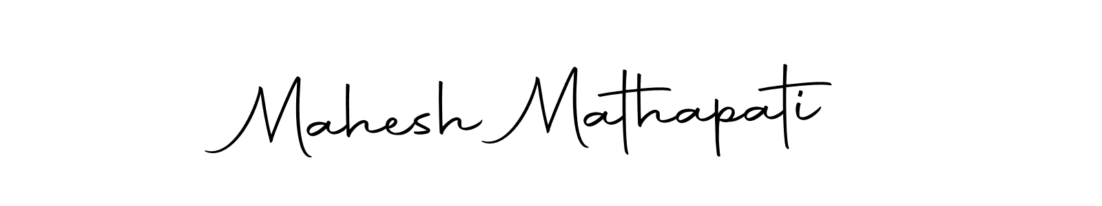 How to make Mahesh Mathapati name signature. Use Autography-DOLnW style for creating short signs online. This is the latest handwritten sign. Mahesh Mathapati signature style 10 images and pictures png