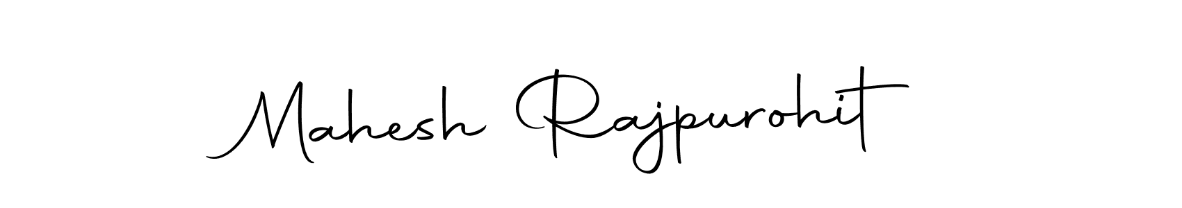 Create a beautiful signature design for name Mahesh Rajpurohit. With this signature (Autography-DOLnW) fonts, you can make a handwritten signature for free. Mahesh Rajpurohit signature style 10 images and pictures png