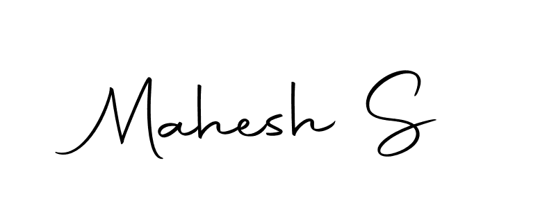 Also we have Mahesh S name is the best signature style. Create professional handwritten signature collection using Autography-DOLnW autograph style. Mahesh S signature style 10 images and pictures png