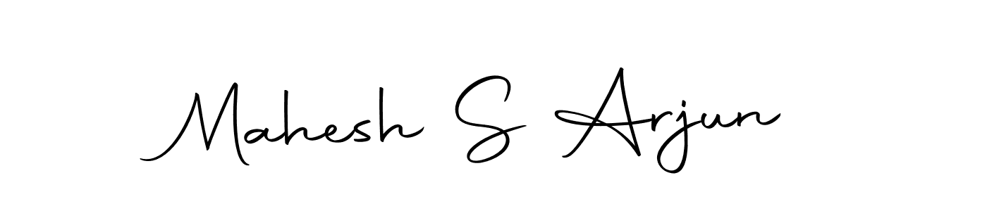 The best way (Autography-DOLnW) to make a short signature is to pick only two or three words in your name. The name Mahesh S Arjun include a total of six letters. For converting this name. Mahesh S Arjun signature style 10 images and pictures png