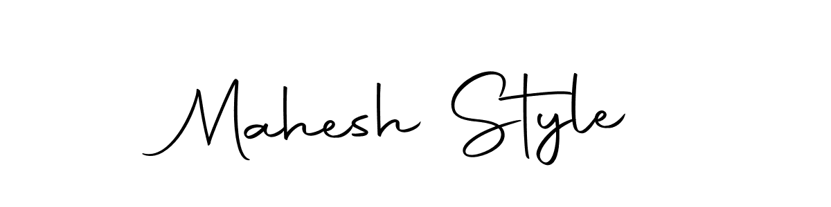 Create a beautiful signature design for name Mahesh Style. With this signature (Autography-DOLnW) fonts, you can make a handwritten signature for free. Mahesh Style signature style 10 images and pictures png