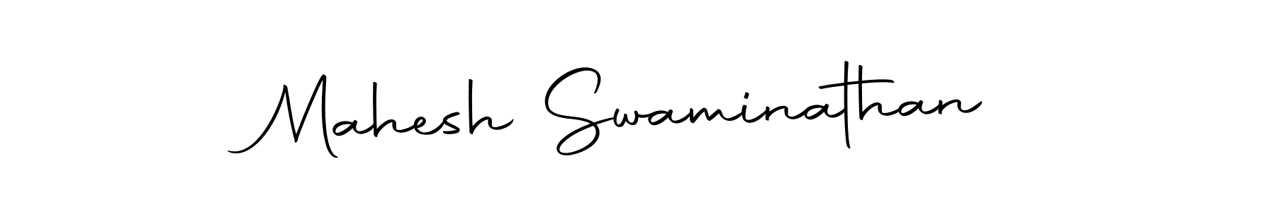 Make a beautiful signature design for name Mahesh Swaminathan. Use this online signature maker to create a handwritten signature for free. Mahesh Swaminathan signature style 10 images and pictures png