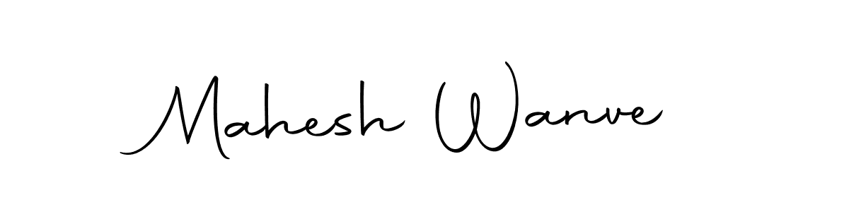 Make a beautiful signature design for name Mahesh Wanve. With this signature (Autography-DOLnW) style, you can create a handwritten signature for free. Mahesh Wanve signature style 10 images and pictures png