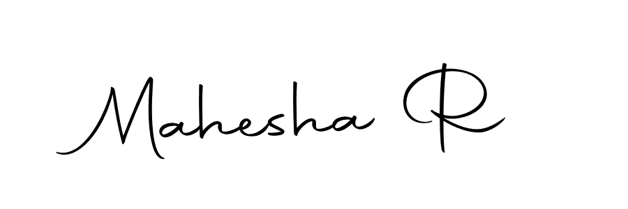 How to make Mahesha R name signature. Use Autography-DOLnW style for creating short signs online. This is the latest handwritten sign. Mahesha R signature style 10 images and pictures png