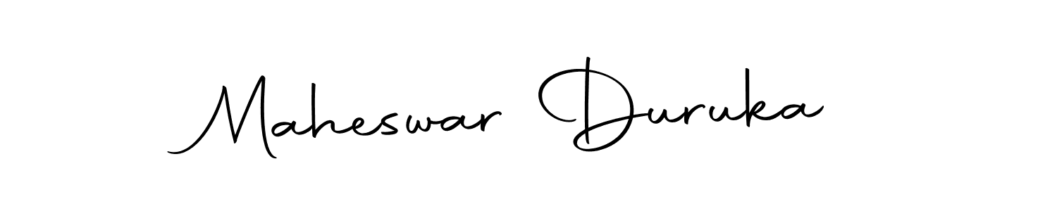 Make a beautiful signature design for name Maheswar Duruka. Use this online signature maker to create a handwritten signature for free. Maheswar Duruka signature style 10 images and pictures png