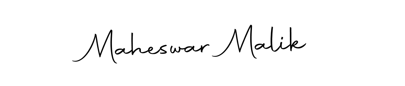 Create a beautiful signature design for name Maheswar Malik. With this signature (Autography-DOLnW) fonts, you can make a handwritten signature for free. Maheswar Malik signature style 10 images and pictures png