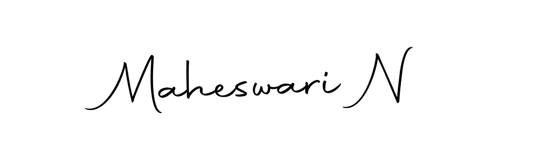 How to make Maheswari N signature? Autography-DOLnW is a professional autograph style. Create handwritten signature for Maheswari N name. Maheswari N signature style 10 images and pictures png