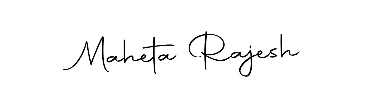 Also we have Maheta Rajesh name is the best signature style. Create professional handwritten signature collection using Autography-DOLnW autograph style. Maheta Rajesh signature style 10 images and pictures png