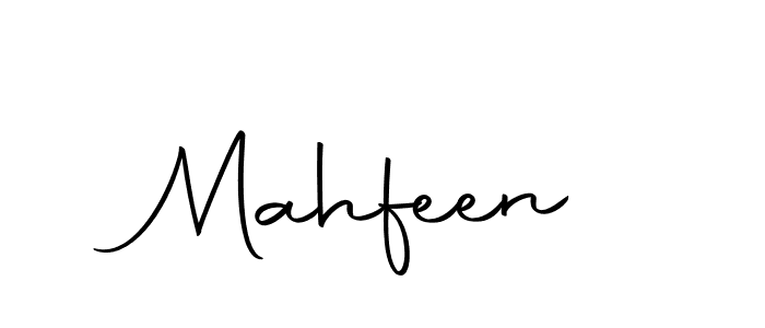 How to make Mahfeen name signature. Use Autography-DOLnW style for creating short signs online. This is the latest handwritten sign. Mahfeen signature style 10 images and pictures png