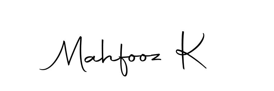 It looks lik you need a new signature style for name Mahfooz K. Design unique handwritten (Autography-DOLnW) signature with our free signature maker in just a few clicks. Mahfooz K signature style 10 images and pictures png