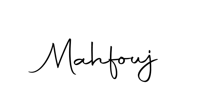 Make a beautiful signature design for name Mahfouj. Use this online signature maker to create a handwritten signature for free. Mahfouj signature style 10 images and pictures png