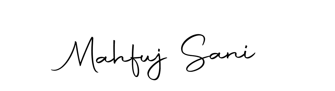 Design your own signature with our free online signature maker. With this signature software, you can create a handwritten (Autography-DOLnW) signature for name Mahfuj Sani. Mahfuj Sani signature style 10 images and pictures png