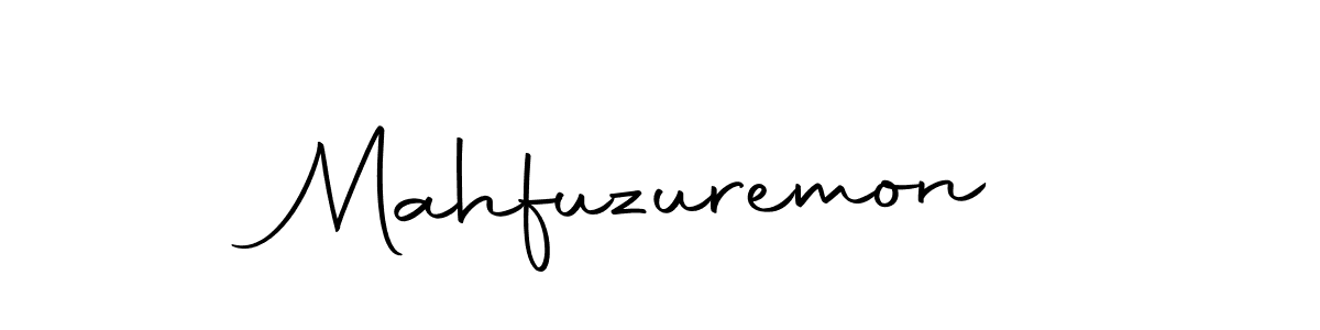 Also we have Mahfuzuremon name is the best signature style. Create professional handwritten signature collection using Autography-DOLnW autograph style. Mahfuzuremon signature style 10 images and pictures png