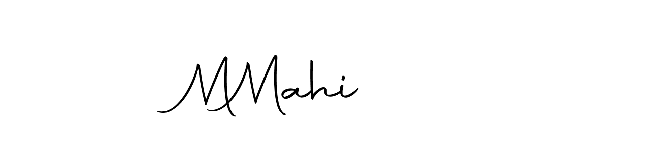 Use a signature maker to create a handwritten signature online. With this signature software, you can design (Autography-DOLnW) your own signature for name Mahi        M. Mahi        M signature style 10 images and pictures png