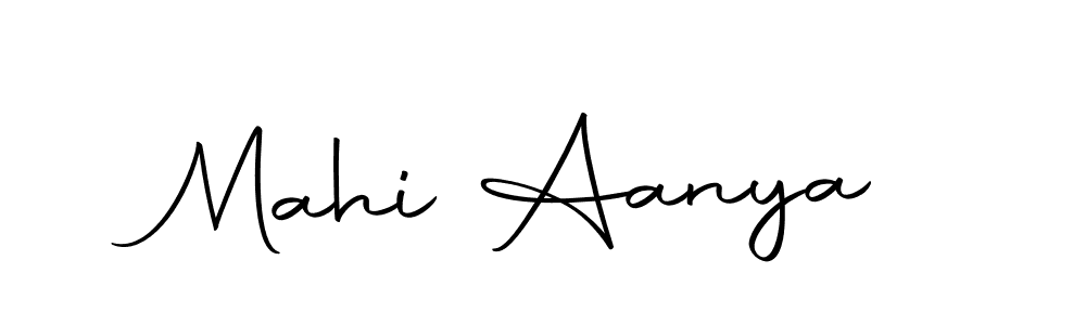 Autography-DOLnW is a professional signature style that is perfect for those who want to add a touch of class to their signature. It is also a great choice for those who want to make their signature more unique. Get Mahi Aanya name to fancy signature for free. Mahi Aanya signature style 10 images and pictures png