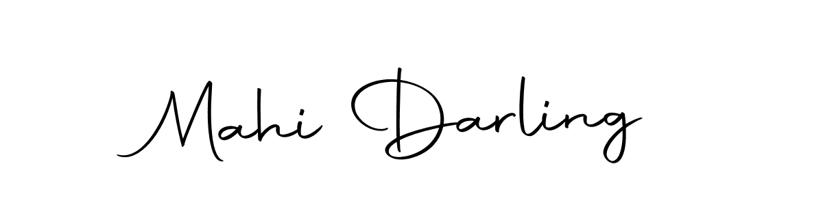 Make a beautiful signature design for name Mahi Darling. Use this online signature maker to create a handwritten signature for free. Mahi Darling signature style 10 images and pictures png